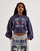Jordan Howard University Flight Fleece Cropped Full-Zip Hoodie