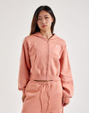 Jordan Brooklyn Fleece Cropped Zip Hoodie