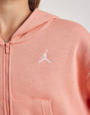 Jordan Brooklyn Fleece Cropped Zip Hoodie