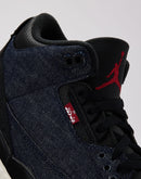 Jordan Air Jordan 3 Retro x Levi's 'Indigo and Gym Red'