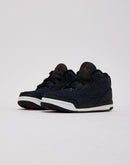 Jordan Air Jordan 3 Retro x Levi's 'Indigo and Gym Red' Pre-School
