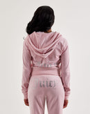 Juicy Couture Angel Reese Big Bling Velour Hoodie