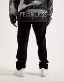 Kilogram Chain Rivet Stacked Denim Jeans