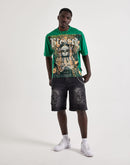 Kilogram Cross Chain Denim Shorts