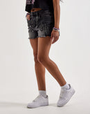 Kilogram Cross Denim Shorts