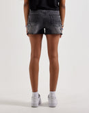 Kilogram Cross Denim Shorts
