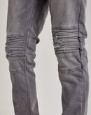 Kilogram Ripped Moto Jeans