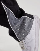 KINDRED CLOTHING Nylon Rhinestone Track Pants