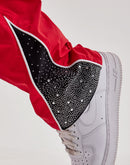 KINDRED CLOTHING  Nylon Rhinestone Track Pants