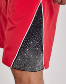 Kindred Rhinestone Nylon Shorts