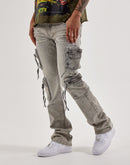 Kindred Stacked Cargo Denim Jeans