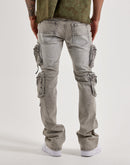 Kindred Stacked Cargo Denim Jeans