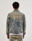 Kloud 9 Checkered Denim Jacket
