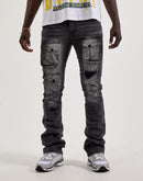 Kilogram Asymmetrical Multi-Pocket Cargo Jeans