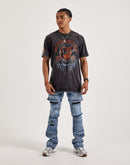 Kloud 9 Stacked Cargo Denim Jeans