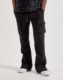 Kloud 9 Nylon Flare Cargo Pants