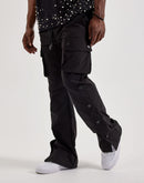 Kloud 9 Nylon Flare Cargo Pants