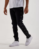 Kloud 9 Rhinestone Slim Denim Jeans