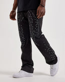 Kloud 9 Nylon Stacked Flare Stud Pants