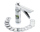 TABAKH Stainless Steel Kitchen Express/Kitchen Press/Noodles/Murukku Maker With 15 Jalies