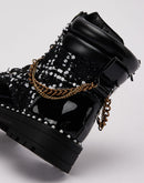 Kurt Geiger Chain Combat Boot Pre-School
