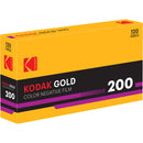 Eastman Kodak Gold 200 Color Negative Film (120 Roll Film, 5-Pack)