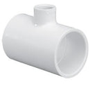 Lasco Reducing Tee, 2 x 2 x 1" Socket White PVC Schedule 40 | 401-249