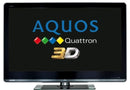 Sharp LC-40LE830M 40'' Multi System Full HD 1080p 3D LED TV for 110-240 Volts