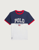 Polo Ralph Lauren Flag Logo Graphic Tee Grade-School