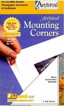 Lineco Clear Photo Mounting Corners 1 1/4" 250 count