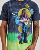 Liquid Blue Jimi Hendrix Tie-Dye Tee