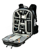 Lowepro Vertex 200 AW Camera and Laptop Backpack (Black)