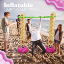 Luau Limbo Game Set - Inflatable Limbo Sticks