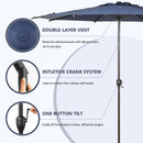 Lyon | 11ft Market Patio Umbrella