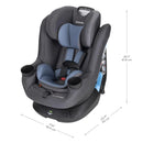 REO by Revolve360 Rotating 2-in-1 Convertible Car Seat - Nantucket