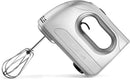 7-Speed Hand Mixer with Storage Case - Silver