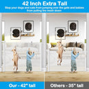 Retractable Baby Gate - White