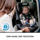 REO by Revolve360 Rotating 2-in-1 Convertible Car Seat - Nantucket