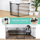 Extra Wide Baby Gate - Black