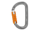 Petzl Am'D Locking D-Shape Carabiner - Triact-Lock - Gray