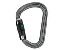 Petzl WILLIAM Lightweight Asymmetrical Large-Capacity Carabiner - Ball-Lock - Gray