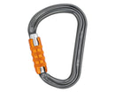 Petzl WILLIAM Lightweight Asymmetrical Large-Capacity Carabiner - Triact-Lock - Gray