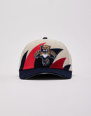 Mitchell & Ness NHL Florida Panthers Sharktooth Snapback