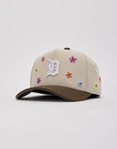 Mitchell & Ness MLB Detroit Tigers Flower Child Pro Pinch Snapback Hat
