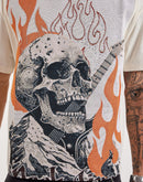 Majestik Flames Tapestry Tee