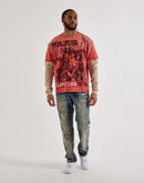 Majestik Grit Up Long-Sleeve Twofer Shirt