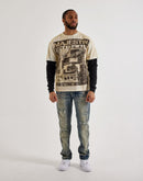 Majestik Motor Club Long-Sleeve Twofer Shirt