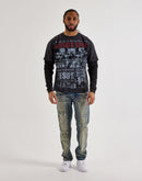 Majestik Jesus Is King Long-Sleeve Twofer Shirt