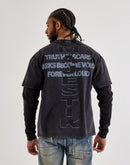 Majestik Jesus Is King Long-Sleeve Twofer Shirt