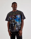 Majestik Bad To The Bone Rhinestone T-Shirt